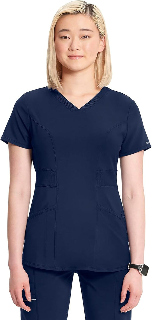 Infinity Cherokee V-Neck Women's Nurse Scrub Top for Comfort