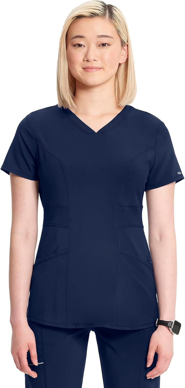 Infinity Cherokee V-Neck Women's Nurse Scrub Top for Comfort