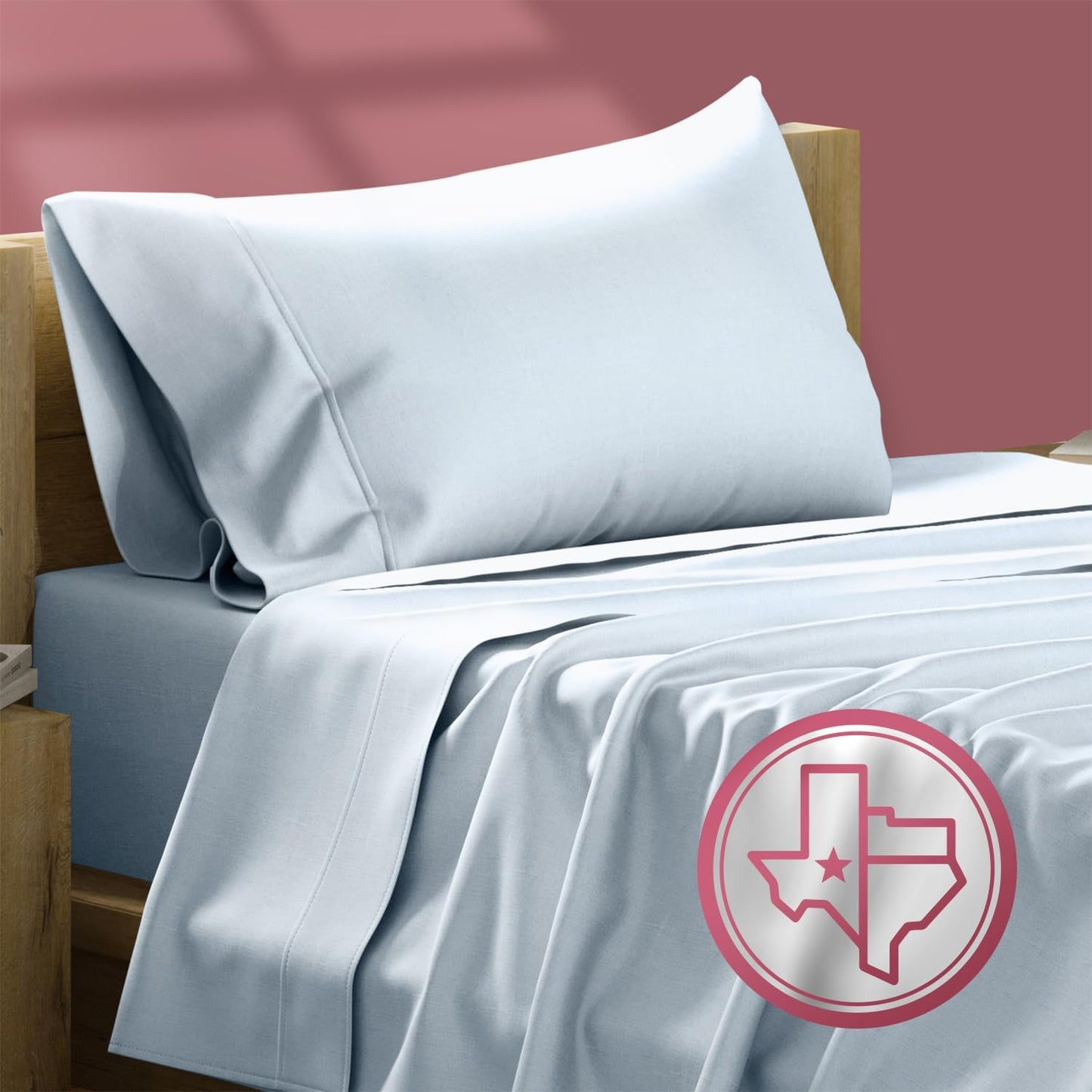 Luxury Egyptian Cotton Twin XL Sheet Set for Ultimate Comfort