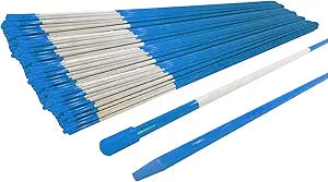 Pack of 1250 Blue Reflective Driveway Markers for Winter Use