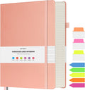 College Ruled Notebook Large A4 Hardcover Leather Journal - Thick