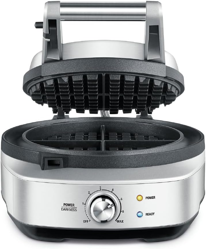 Breville No-Mess Classic Waffle Maker for Perfect Waffles