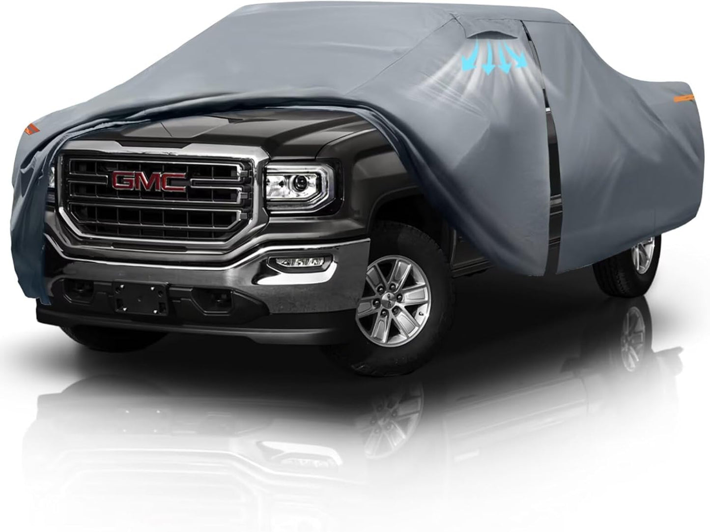 GMC Sierra Truck Cover Custom Fit 2002-2018 Long Bed Protection