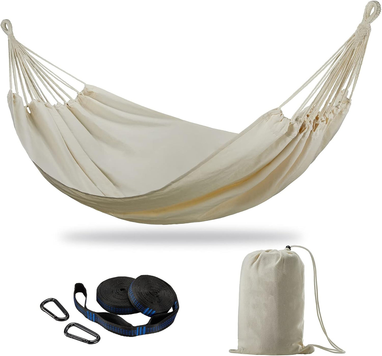 Brazilian Double Hammock for Two Persons with Tree Straps