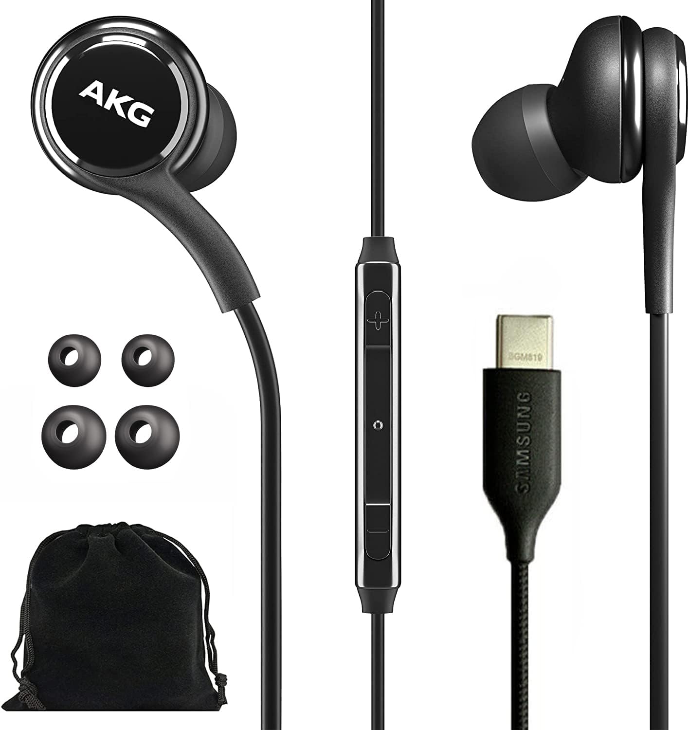 SAMSUNG AKG Earbuds for Galaxy S23 Ultra - Original In-Ear Headphones