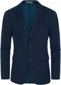 Men's Herringbone Blazer Sport Coat - Lightweight Casual Knit