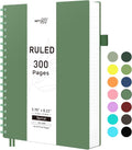 RETTACY Spiral Notebook A5 College Ruled - 300 Pages, Thick Paper