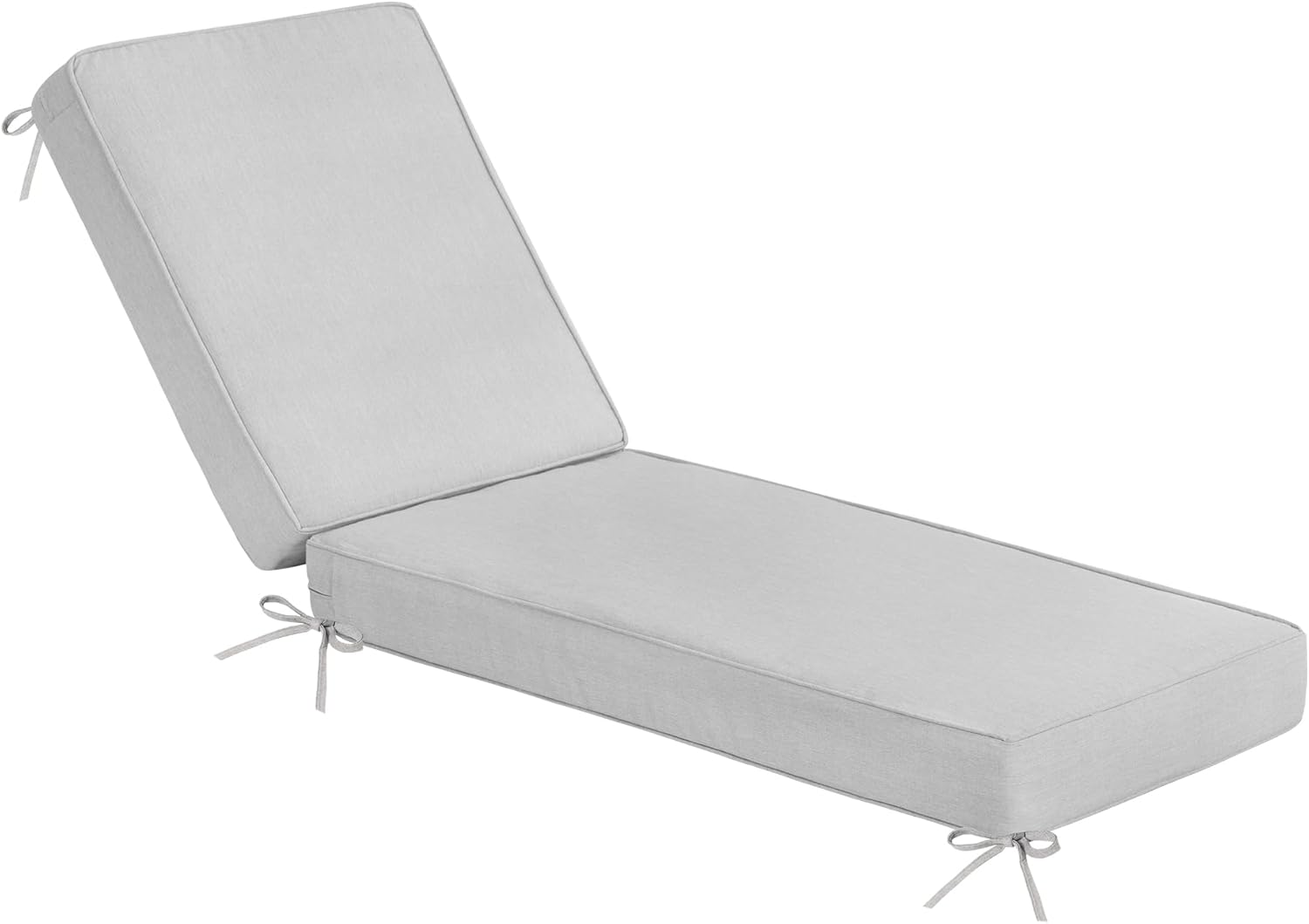 Sundale Outdoor Water-Resistant Chaise Lounge Cushion for Comfort