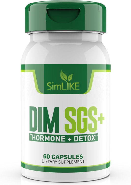 DIM SGS + Hormone Detox Capsules for Balanced Hormonal Health