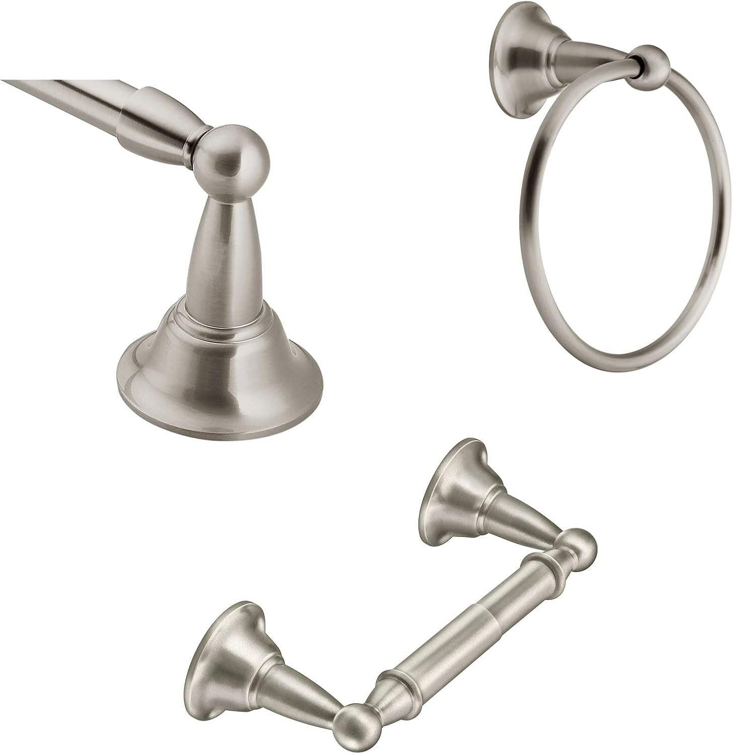 Moen DN6893BN Decorative Bath Hardware Set for Elegant Spaces