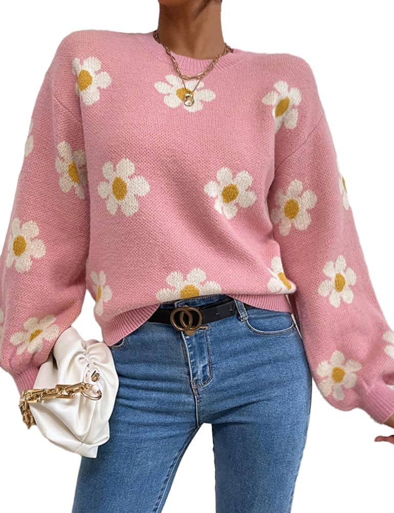 Cozy Daisy Sweater by IDEALSANXUN