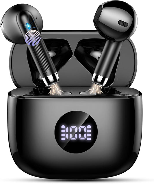 Wireless Earbuds with HiFi Stereo and Noise Cancelling Mics