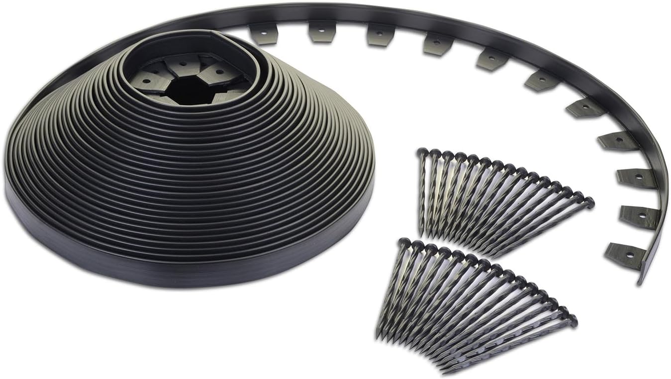 EasyFlex Heavy Duty No-Dig Edging Kit for Landscapes