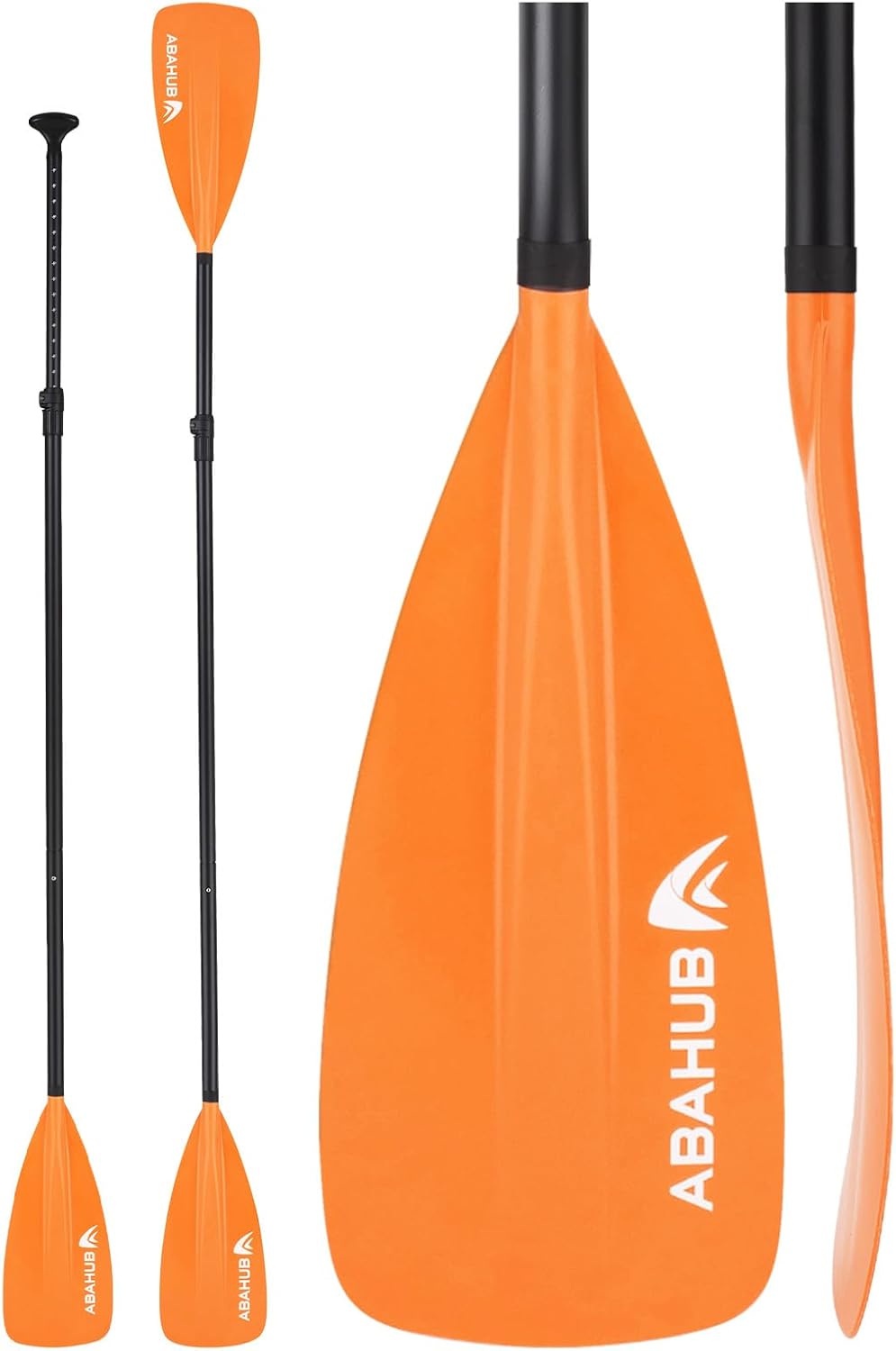 Adjustable 3 Piece SUP Paddle by Abahub - Lightweight & Versatile