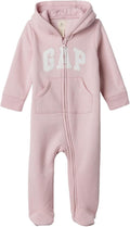 GAP baby-girls Unisex Logo Bear One Piece - Cozy Zipper Outfit