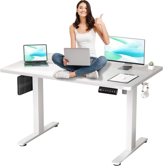 Adjustable Electric Standing Desk for Home Office - NICECOZY