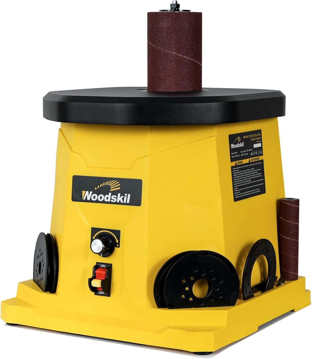 4A Variable Speed Oscillating Spindle Sander for Woodworking