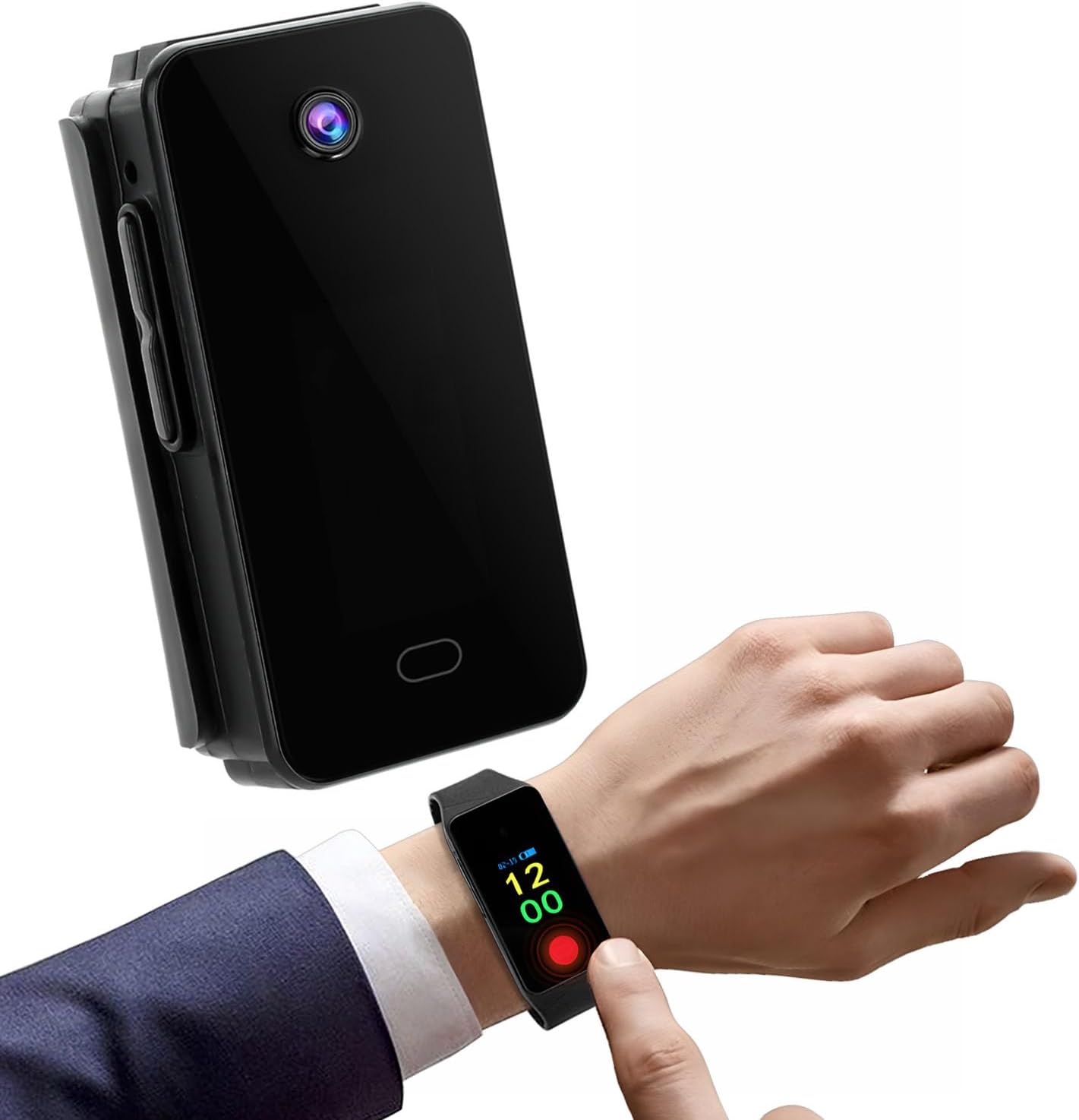 64GB Body Video Camera with 1080P Mini Portable Recorder