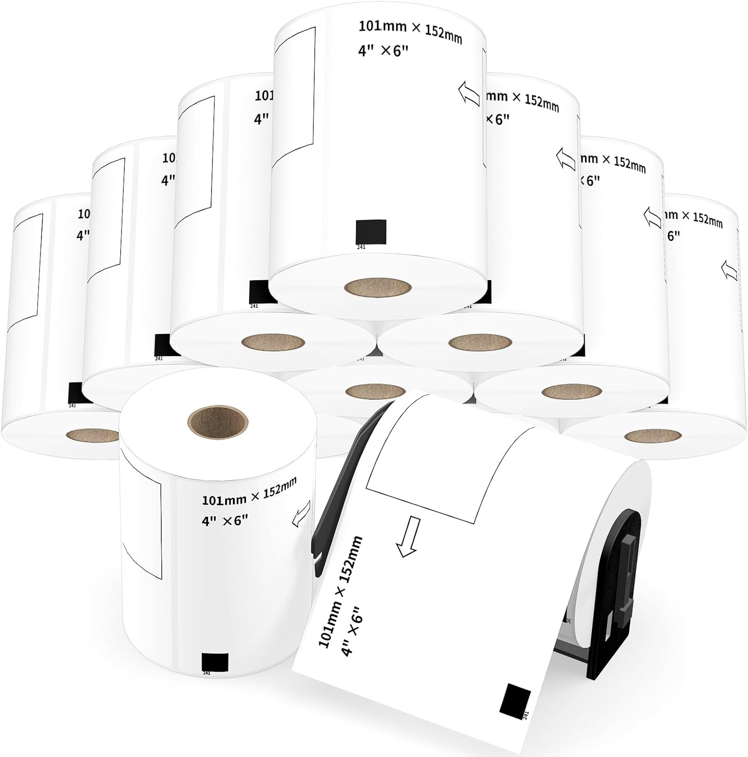 DK-1241 Shipping Labels Compatible with QL Printers