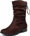 Luoika Women's Wide Width Ankle Boots - Comfortable (Style 3SBS)
