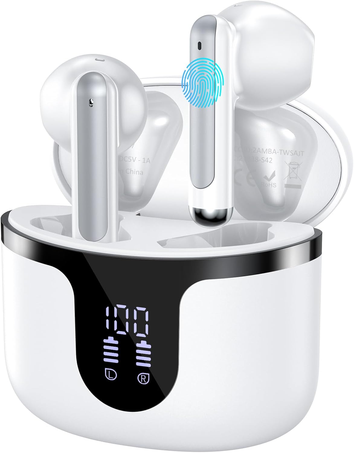 50-Hour Noise Cancelling Wireless Earbuds