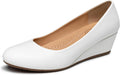 Trary Women's Wedge Heels Closed Round Toe - 1.85 in Comfort
