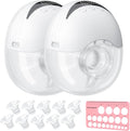 Electric Breast Pump Wearable Hands-Free - 4 Modes, Double Suction