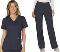 Cherokee Scrub Set For Women Modern Classic Fit Mock Wrap (Style 6R2B)