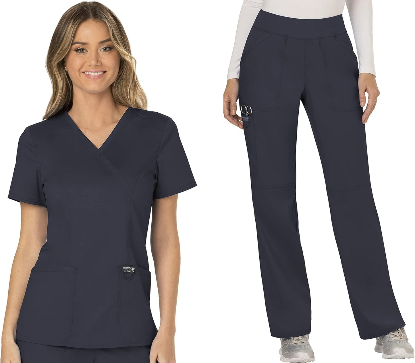 Cherokee Scrub Set for Women with Modern Classic Fit Design
