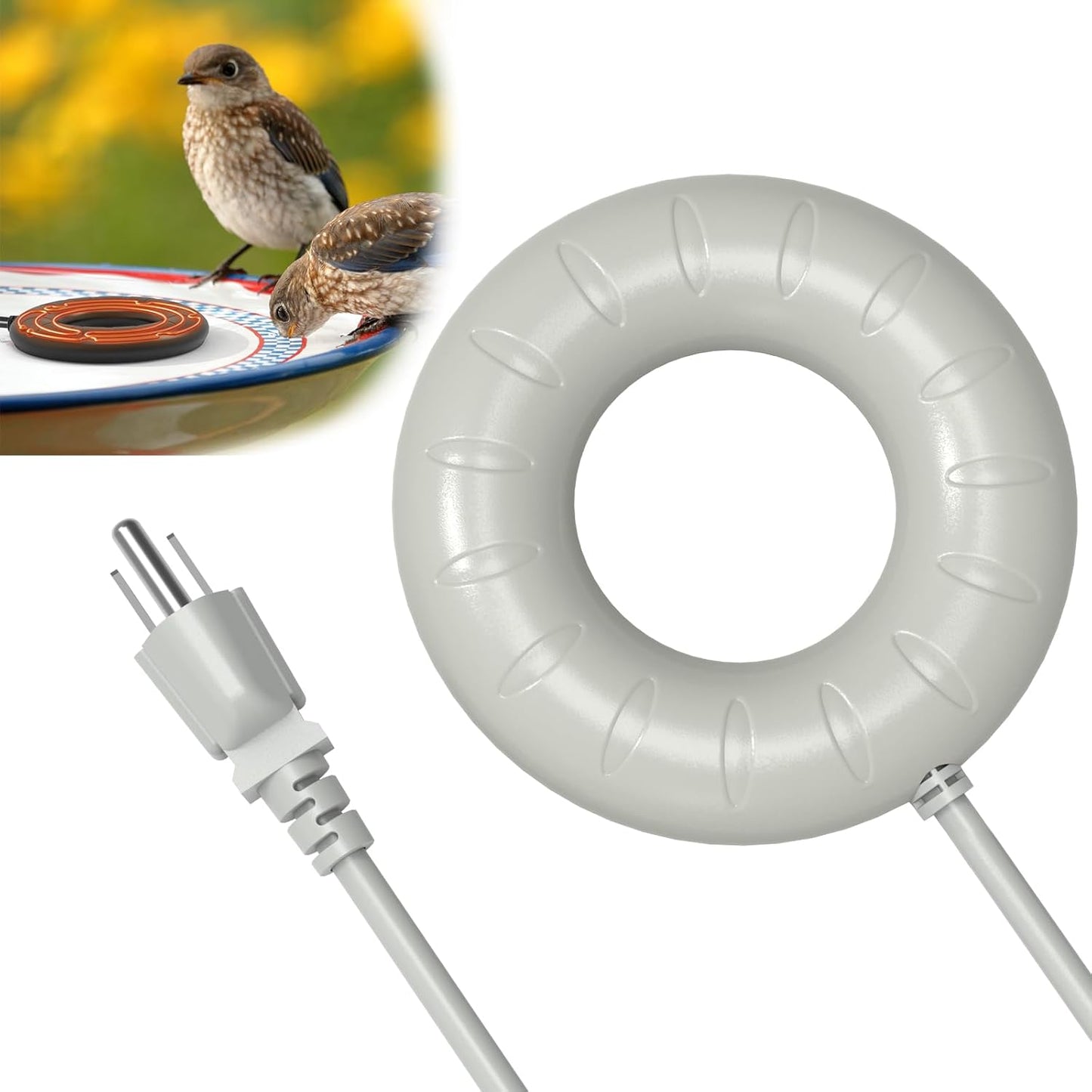 Winter-Ready Birdbath Deicer - ikuchelife