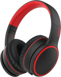 Wireless Stereo Bass Headphones - 50H Playtime, Bluetooth 5.3, Mic, Volume Control