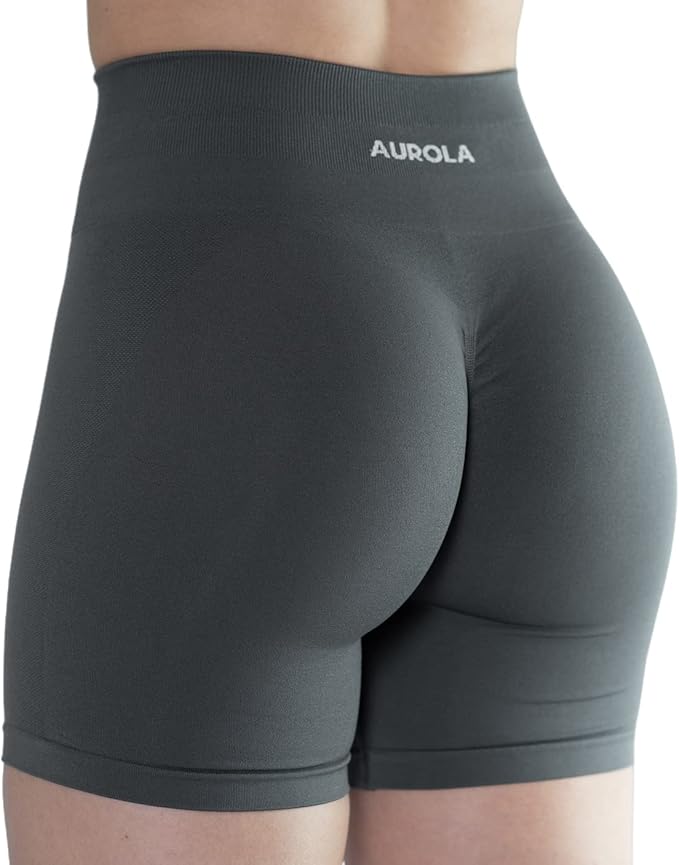 AUROLA Intensify Workout Shorts for Women - Seamless Scrunch Design