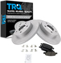 Rear Ceramic Brake Pad & G-Coated Rotor Kit Compatible with Chevy