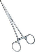 Curved Hemostat Fishing Forceps Stainless Steel - Versatile Unhooking