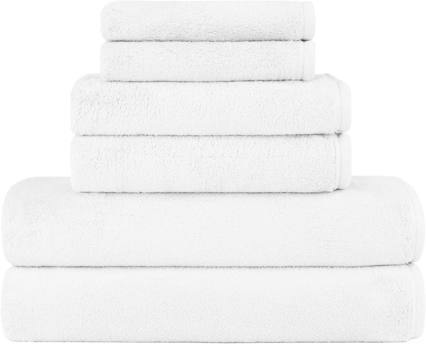 Ultra-Soft Microfiber Towel Set - Absorbent & Quick Drying