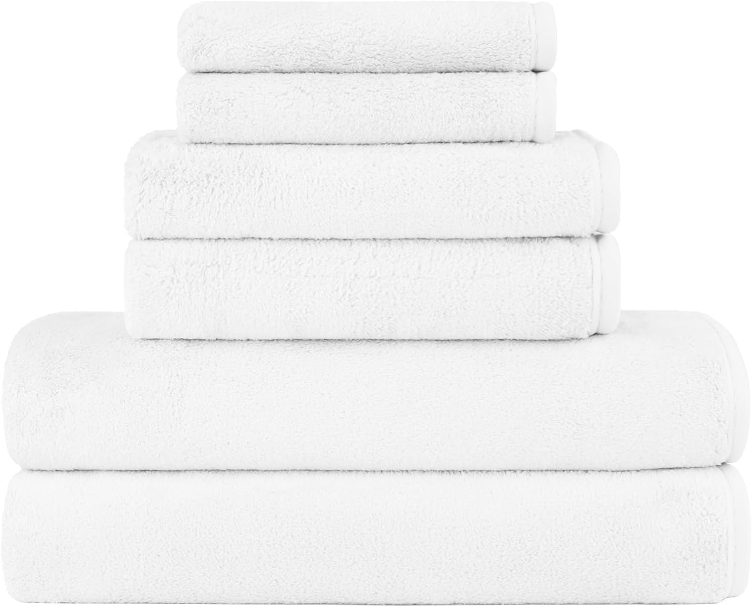 Ultra-Soft Microfiber Towel Set - Absorbent & Quick Drying