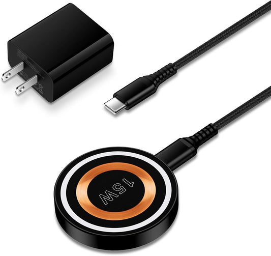 15W Fast Mag-Safe Charger for Samsung & iPhone