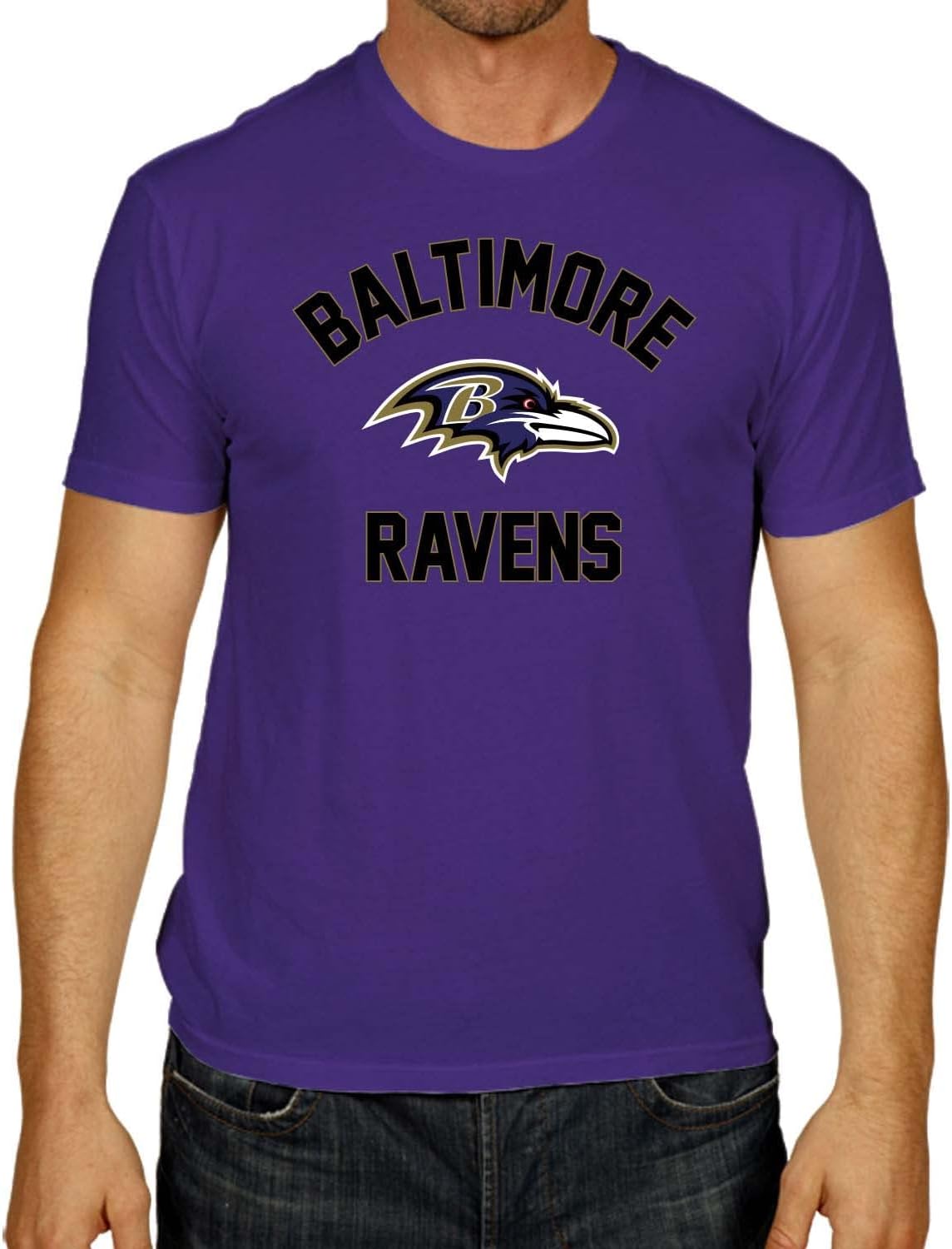 NFL Adult Gameday T-Shirt for Baltimore Ravens Fans