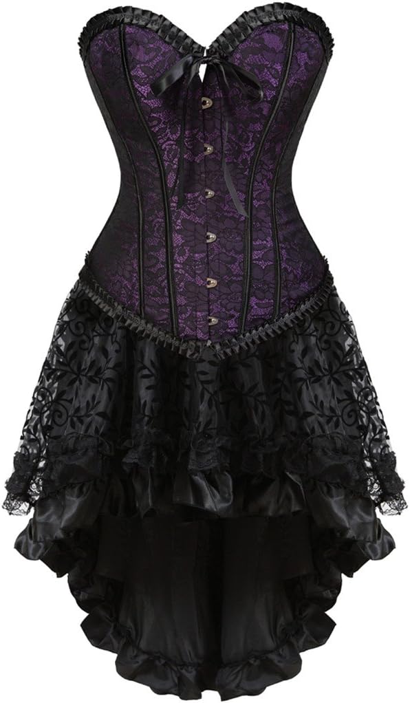 Steampunk Corset Skirt for Women - Perfect for Themed Parties