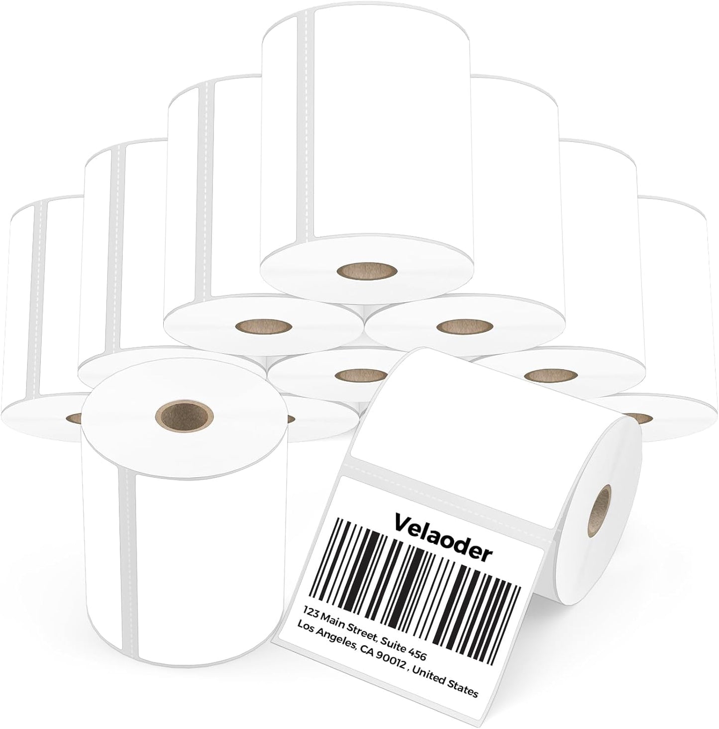4x3 Direct Thermal Shipping Labels - 12 Rolls of 500 Labels