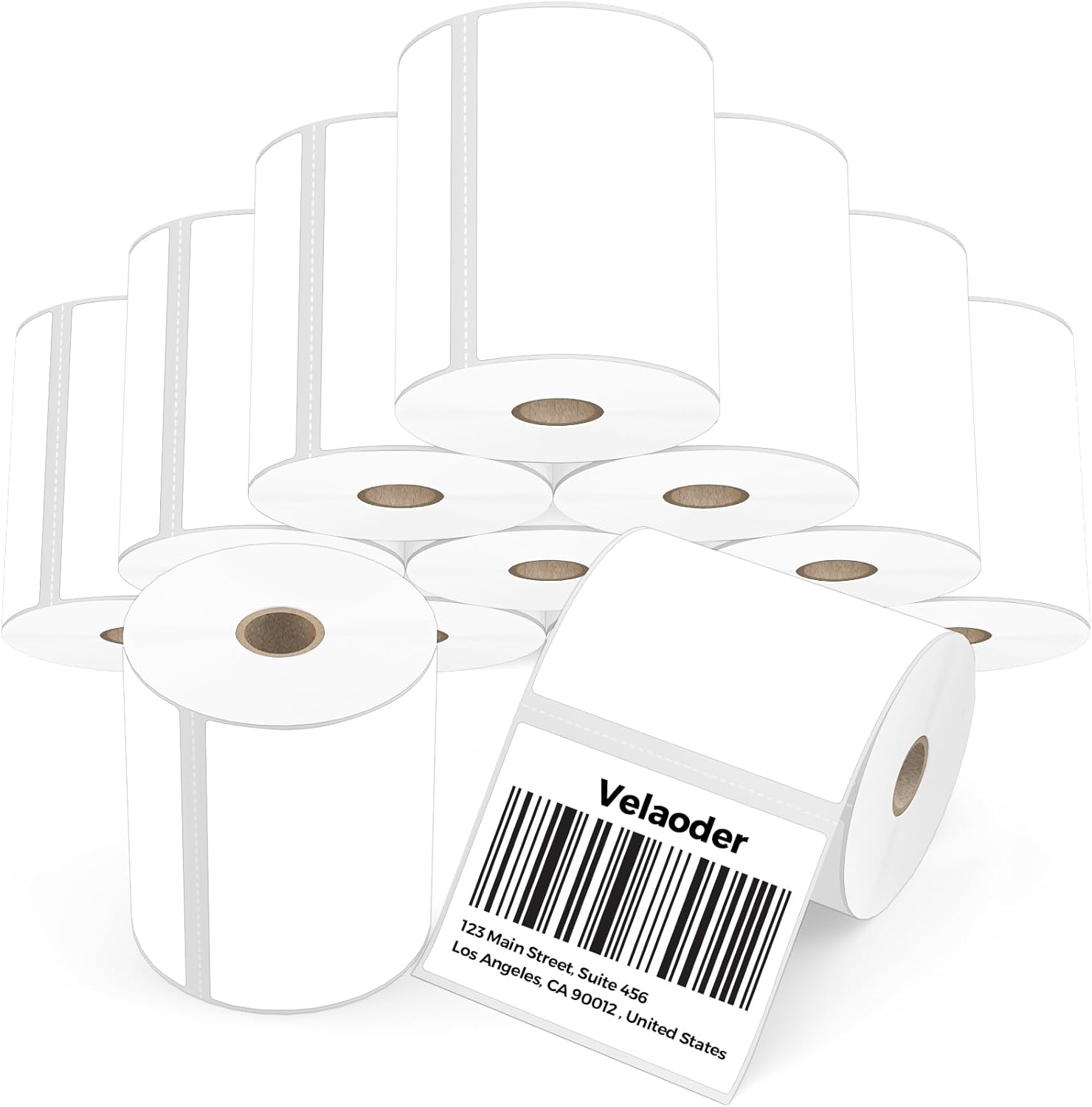 4x3 Direct Thermal Shipping Labels - 12 Rolls of 500 Labels