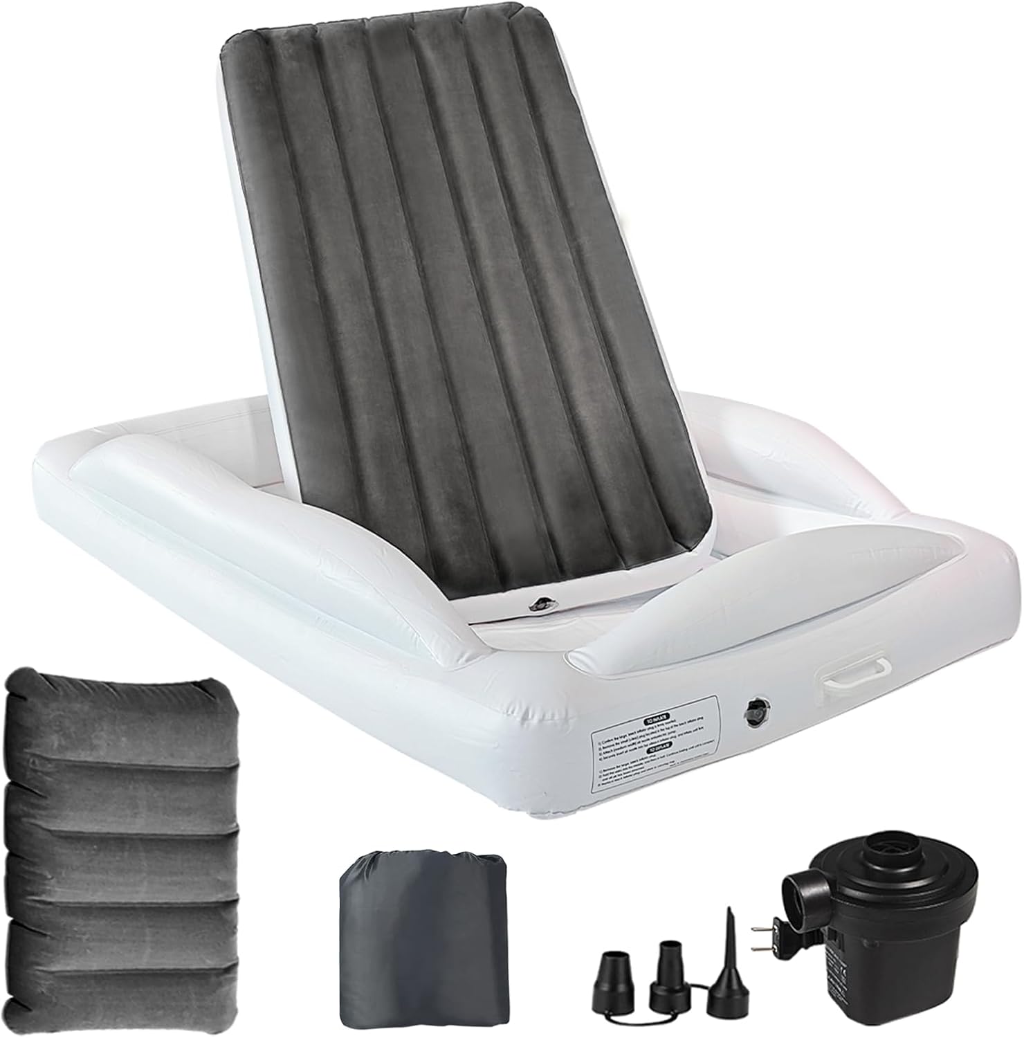 Inflatable Toddler Bed with Electric Pump for Safe Travel