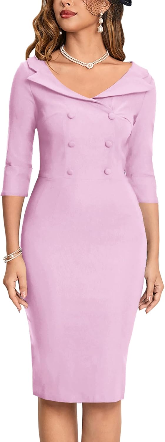 MUXXN Women's Classic Vintage Sweetheart Neckline Dress Review