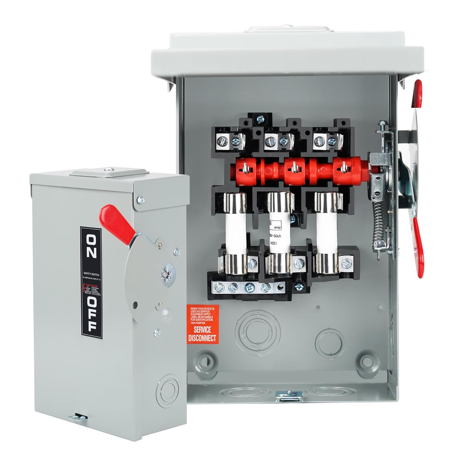 3P 60Amp 110/240V Heavy Duty Safety Switch for Quick Disconnect