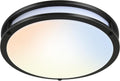 16 in Dimmable LED Flush Mount Ceiling Light - Adjustable CCT and Low