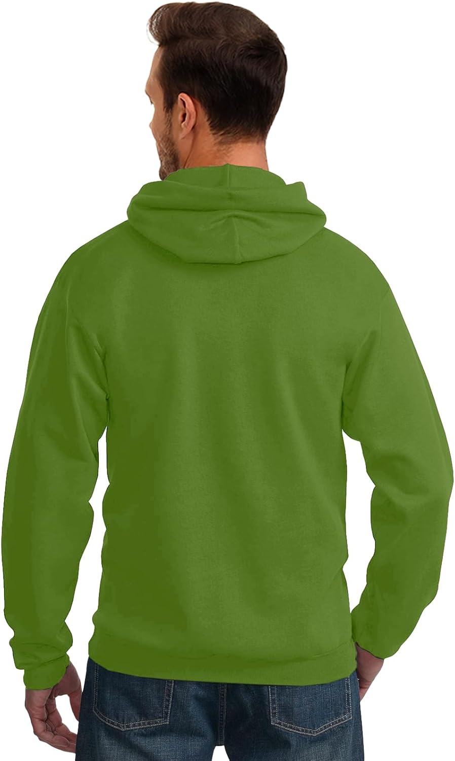 Xmas Green Monster Face Hoodie - Festive & Fun Style!