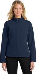 Ladies Slim Fit Core Soft Shell Jacket for Women - Wind & Rain
