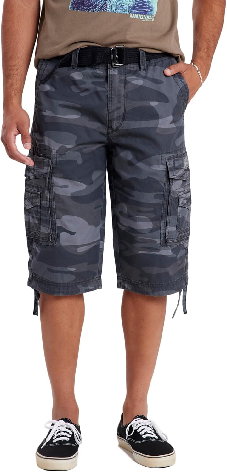 Unionbay Men's Cordova Belted Messenger Cargo Short Review