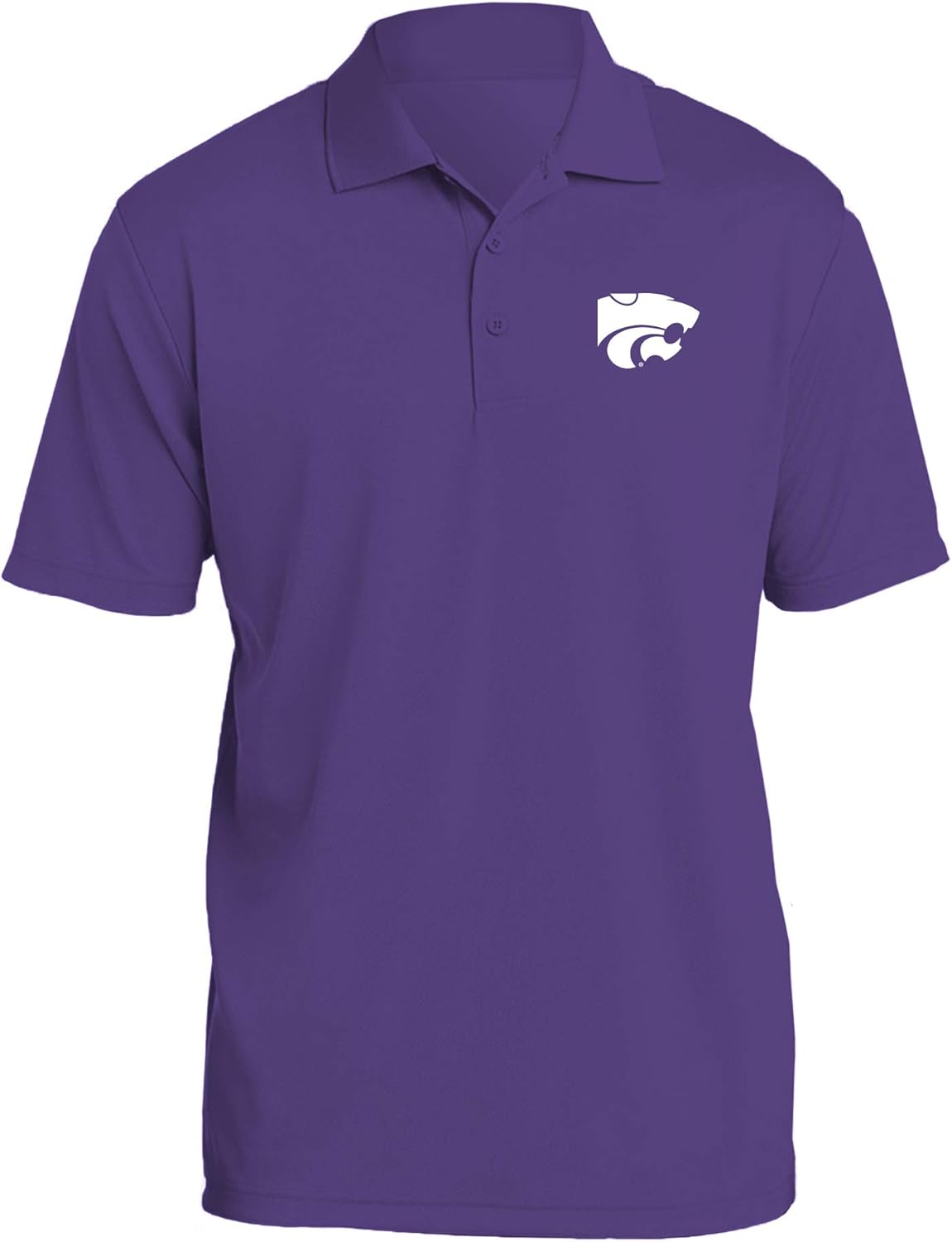 NCAA Primary Logo Team Color Polo for College Fans and Students