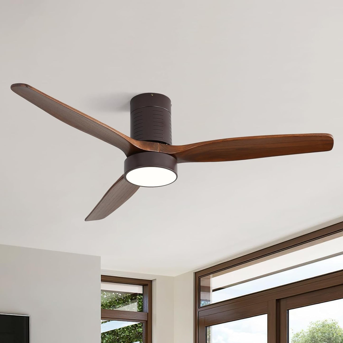 Sofucor 52 Inch Ceiling Fans with Lights for Indoor and Outdoor